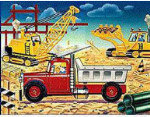 Construction Site - Make'em Move Puzzle