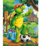 Franklin Goes to School - Floor Puzzle with Carry Case - 24 Pieces