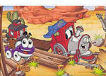 Putt-Putt Takes the Train - 36 Pieces