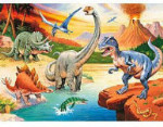 Age of Dinosaurs - 100 Pieces - Glow-In-The-Dark