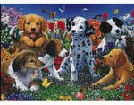 Puppy Garden - 550 Pieces