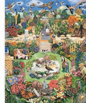Alphabet Garden - Puzzle Within a Puzzle - 550 Pieces