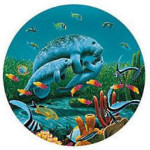 Manatee Moments - Round - 500 Pieces