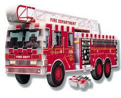 Fire Engine Truck - Mini Kit Vehicle