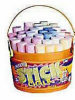 Chalk: Super Stick Bucket - 37 Pieces - ChalkWorks