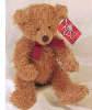 Jean-Claude Plush Bear - Orange - 10" - Bears From the Past Collection