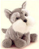 Scuffy the Schnauzer - 6 1/2" - Luv Pets Collection