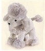 Frenchie The Poodle - Grey - 7" - Luv Pets Collection