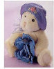 Roseanne Bear - Blue - 9" - Jewelled Elegance Collection