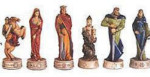King Arthur Court Deluxe Collector's Chessmen