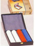 Clay Poker Chip Set - 200 Heavy-weight Poker Chips in carrying case