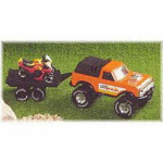 Hard Body - Husky Hitch-Ups - Truck with Motorcycle