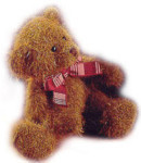 Cameron Angora Bear - Brown - 7" - Bears From the Past Collection