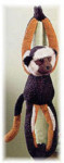 Benny Monkey - Shaggy - 9 1/2" - Luv Pets Collection