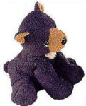 Cubbett Bear - Black - 7" - Luv Pets Collection