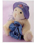 Roseanne Bear - Blue - 9" - Jewelled Elegance Collection