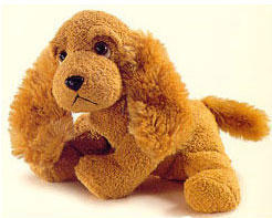 Dudley Cocker Spaniel - 6 1/2" - Luv Pets Collection