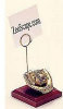 Pewter Photo / Memo Holder - Baseball Glove