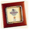 Pewter Accented Wooden Frame - Fountain Pen by Russ Berrie