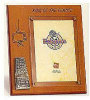 Wooden Plaque Frame - King of the Remote by Russ Berrie