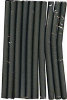 Sponge Rollers - Black - Long - Diameter 17.5mm