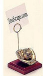 Pewter Photo / Memo Holder - Baseball Glove