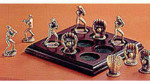 Pewter Tic-Tac-Toe Baseball Game