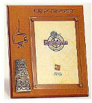 Wooden Plaque Frame - King of the Remote