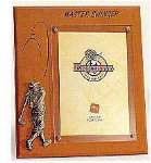 Wooden Plaque Frame - Golf Master Swinger