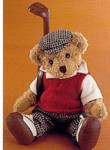 Caddy Teddy Bear - Vintage Plush