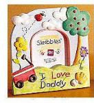 Skribbles: I Love Daddy Photo Frame