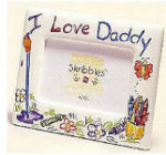 Skribbles: I Love Daddy Photo Frame - Horizontal