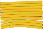 Sponge Rollers - Yellow - Short -  Diameter 10.0mm