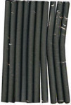 Sponge Rollers - Black - Short - Diameter 17.5mm