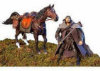 - ZooScape - The Two Towers - Aragorn and Brego - Deluxe Horses