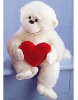 Mambo Monkey - 18" with Velour Heart