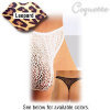 Lycra Thong with Side Clasps - Coquette - Leopard / One Size