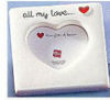 Photo Magnet - Embossed Ceramic - All My Love / 3" by Russ
