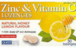 Zinc and Vitamin C Lozenges - Natural Honey