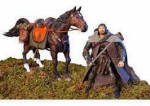 The Two Towers - Aragorn and Brego - Deluxe Horses