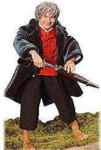 Bilbo - Hero of the Hobbits - Fully Poseable - Intricate Detailing - 12"