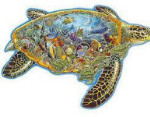 Garden Of The Sea Turtles (Shaped)