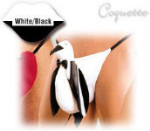 Penguin Pouch - Coquette - White/Black - One Size