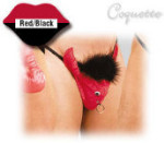 Bull Pouch - Coquette - Red/Black - One Size