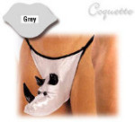 Rhino Pouch - Coquette - Grey / One Size