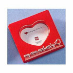 Photo Magnet - Embossed Ceramic - My One And Only / 3"