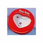 Photo Magnet - Embossed Ceramic - True Love / 3"