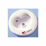 Photo Magnet - Embossed Ceramic - XOXO / 3"