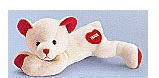 Animagnets - 6" White Bear - "Hugs"