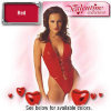 Patent Lace Up Teddy - Allure - Red / Small